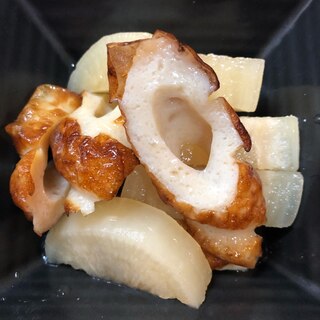 大根とちくわの煮物^_^